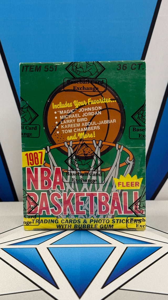 ETC Drop #1 — 1987 Fleer Basketball box
