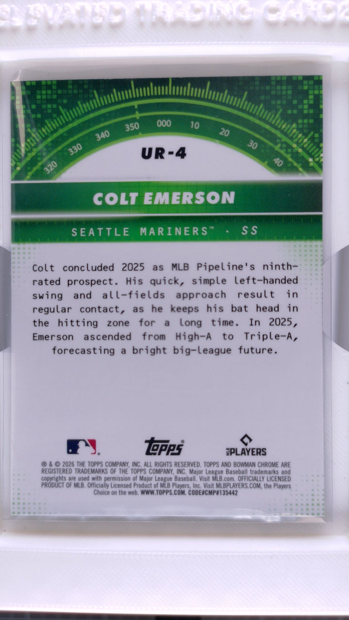 2026 Bowman Baseball Colt Emerson 