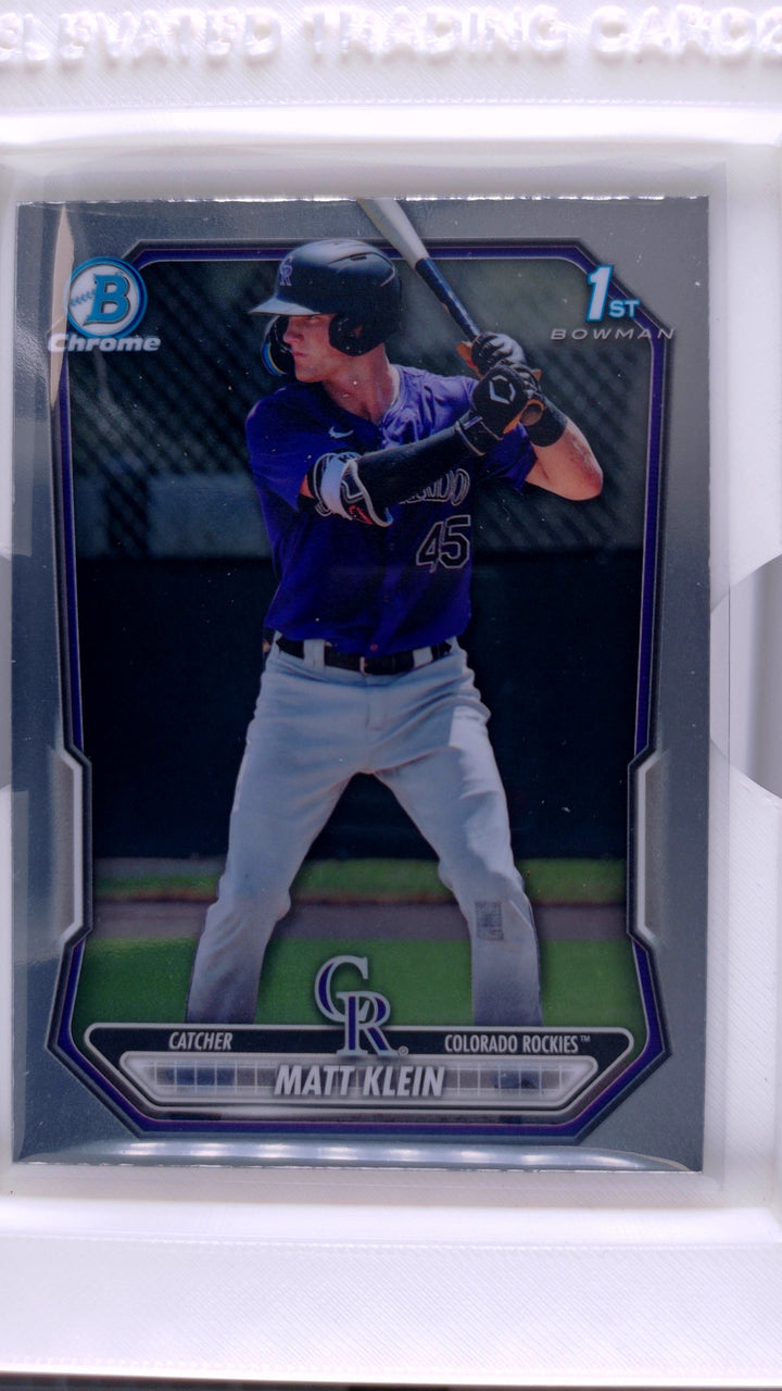 2026 Bowman Baseball Matt Klein 