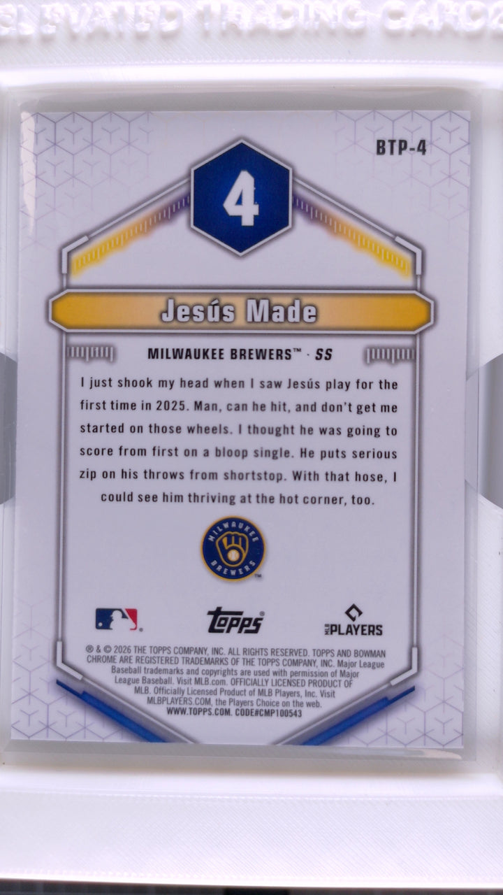 2026 Bowman Baseball Jesús Made 