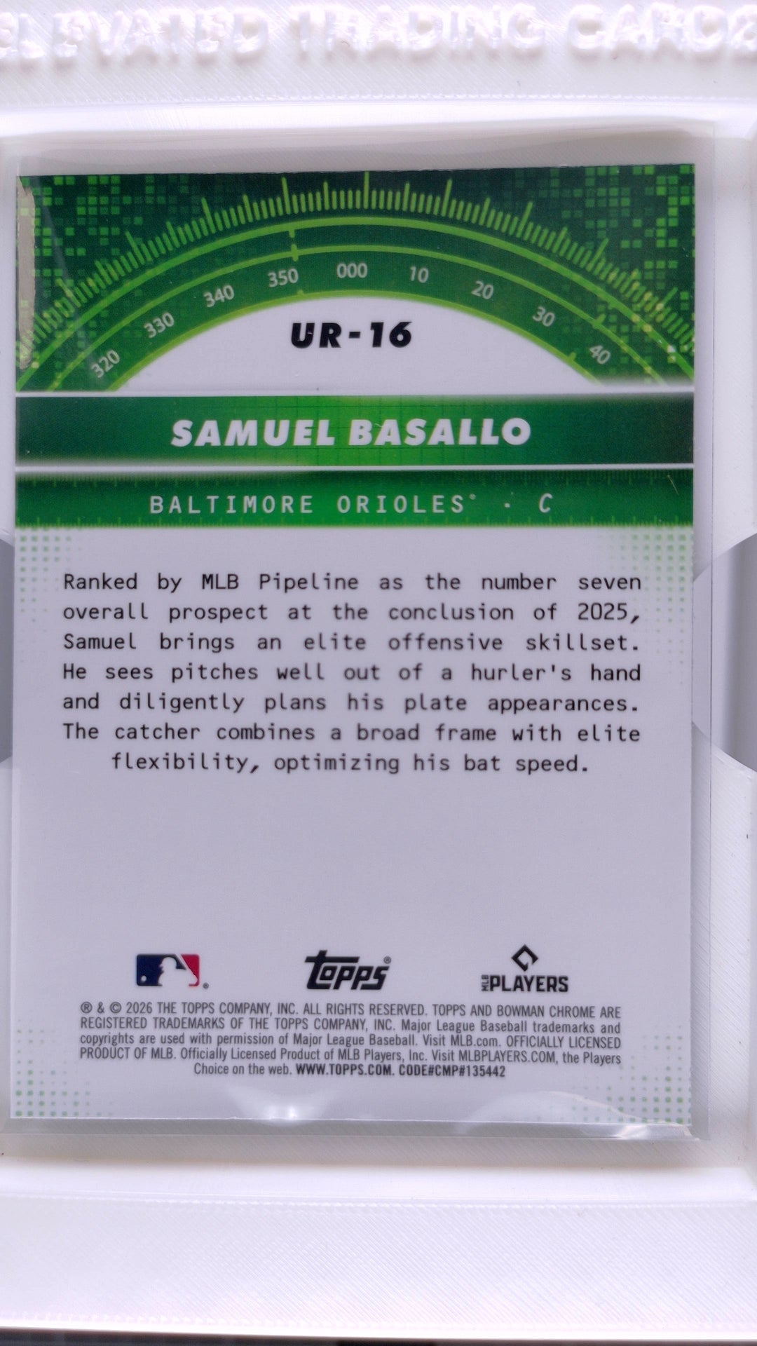 2026 Bowman Baseball Samuel Basallo 