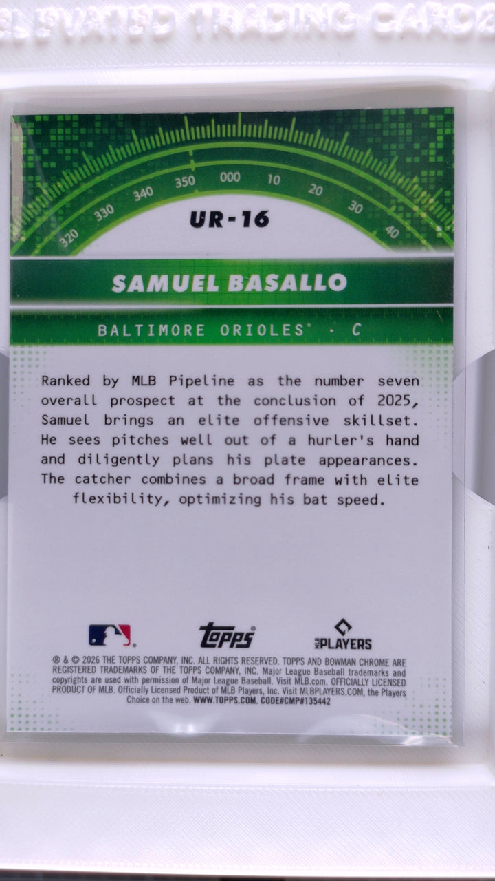 2026 Bowman Baseball Samuel Basallo 