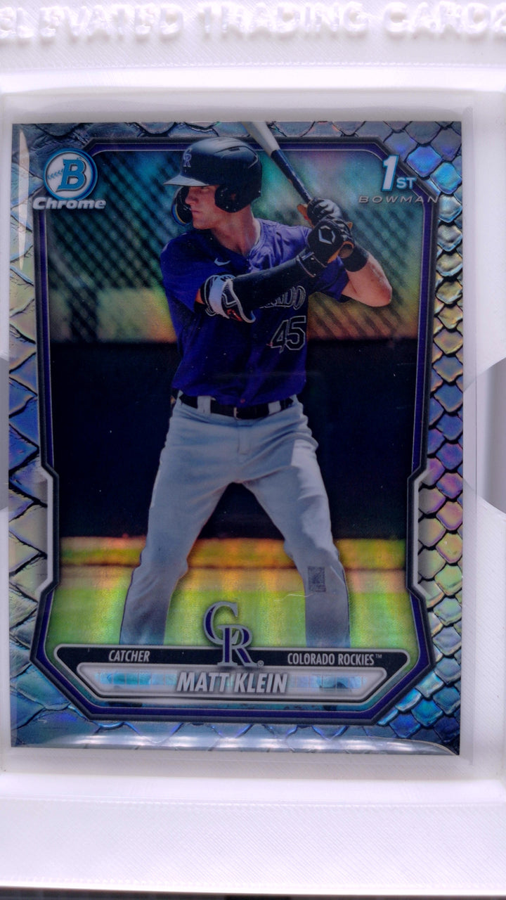 2026 Bowman Baseball Matt Klein 