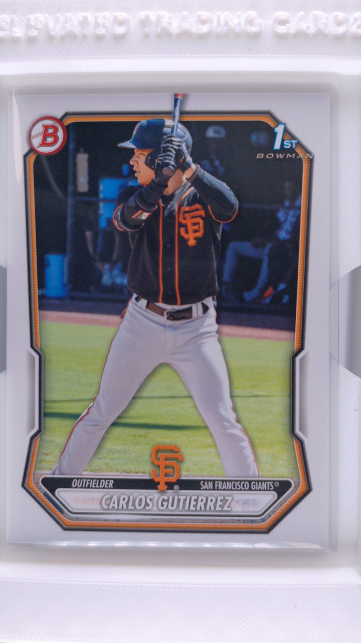 2026 Bowman Baseball Carlos Gutierrez 