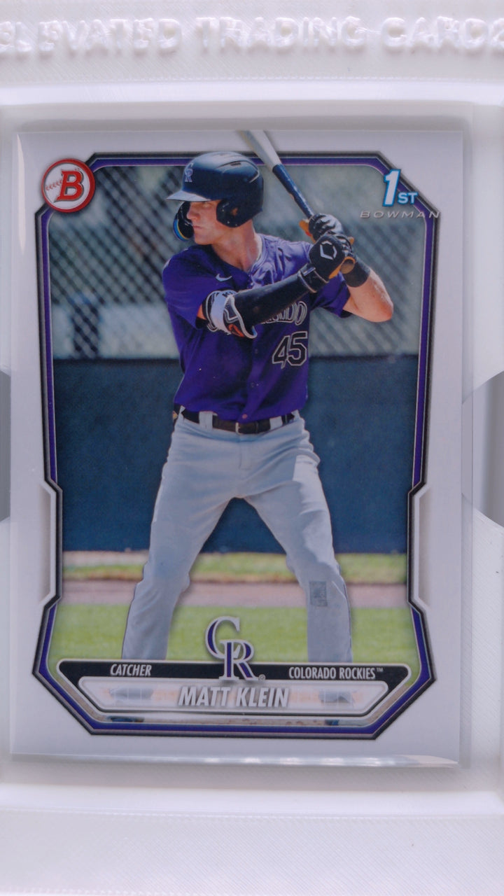 2026 Bowman Baseball Matt Klein 