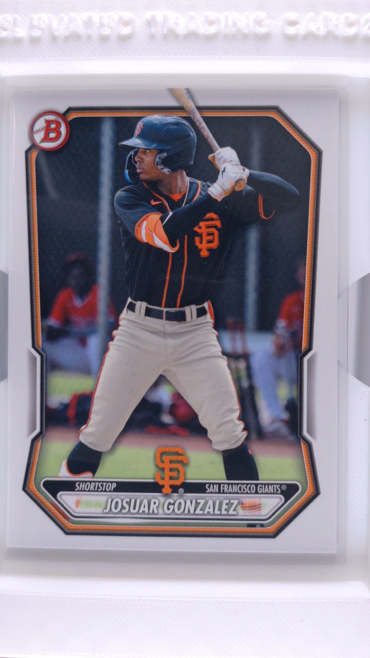 2026 Bowman Baseball Josuar Gonzalez 