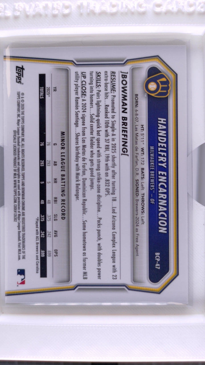 2026 Bowman Baseball Handelfry Encarnacion 