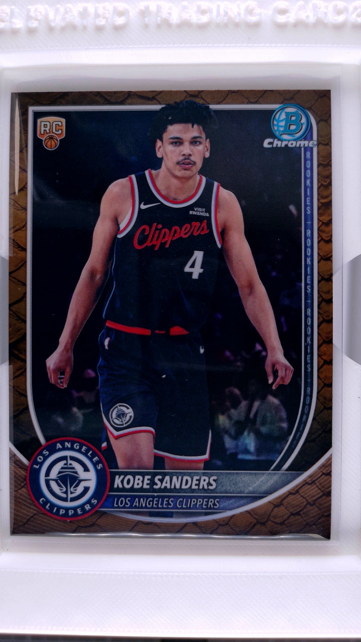 2025 Bowman Basketball Kobe Sanders 