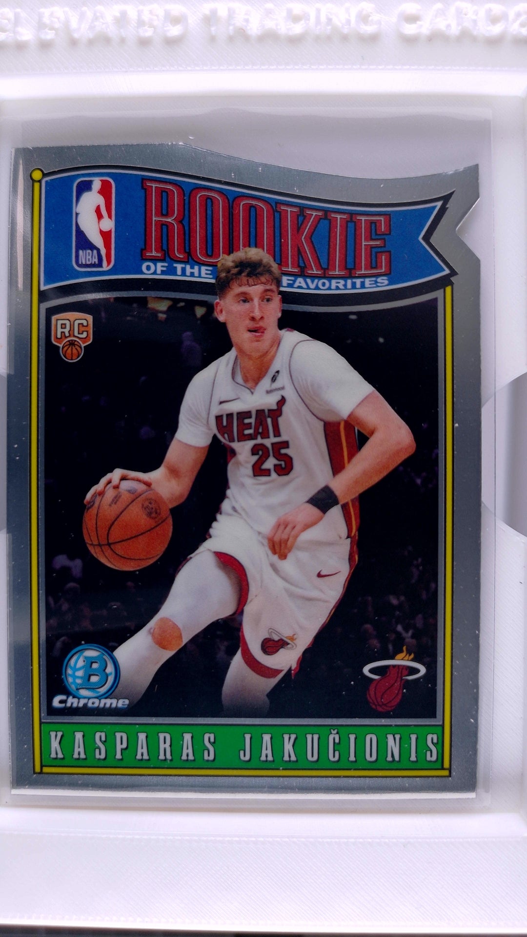 2025 Bowman Basketball Kasparas Jakučionis 
