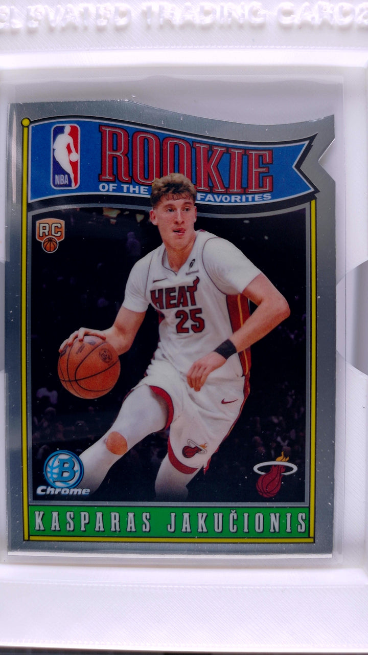 2025 Bowman Basketball Kasparas Jakučionis 