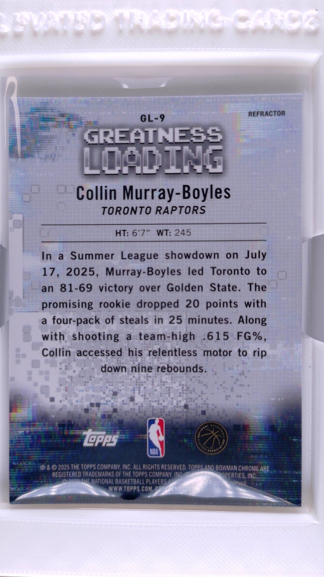 2025 Bowman Basketball Collin Murray-Boyles 