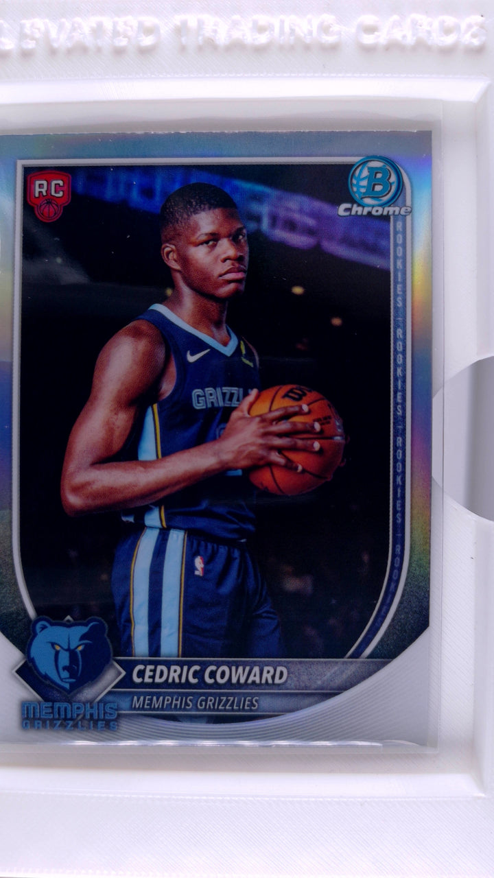 2025 Bowman Basketball Cedric Coward #BRR-11 Red Rookie Variations RC — Front