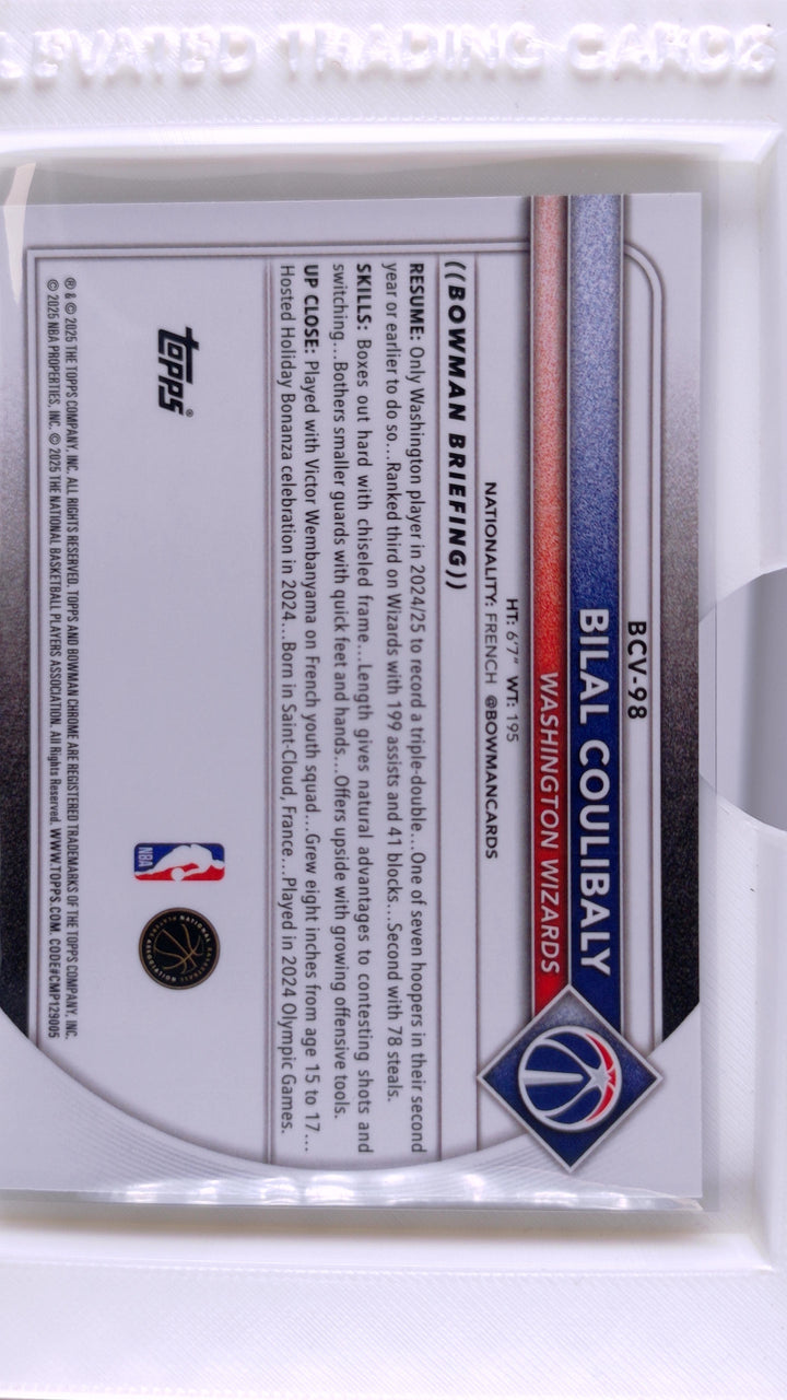 2025 Bowman Basketball Bilal Coulibaly 