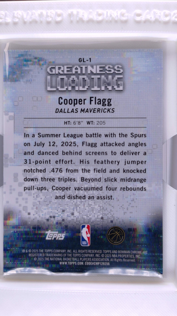 2025 Bowman Basketball Cooper Flagg 