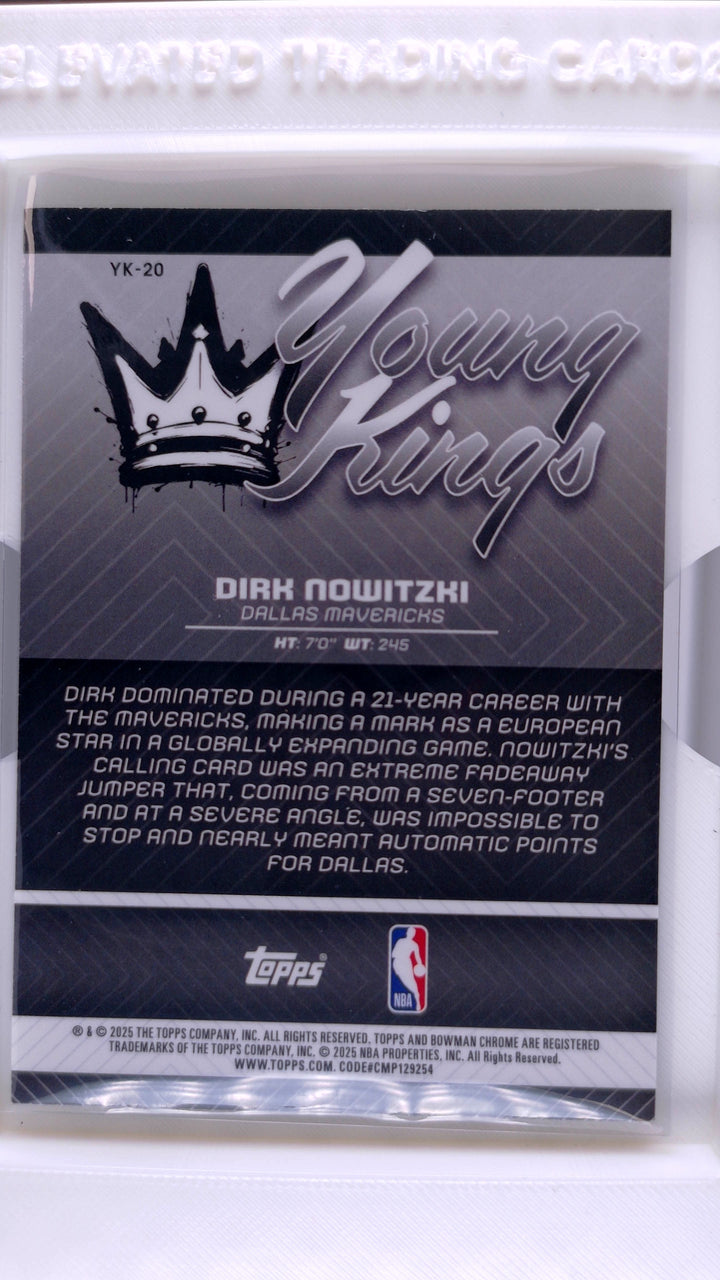 2025 Bowman Basketball Dirk Nowitzki 