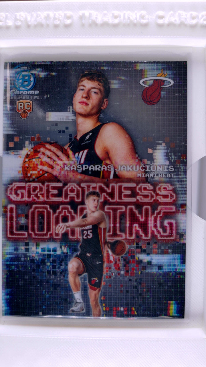 2025 Bowman Basketball Kasparas Jakučionis 