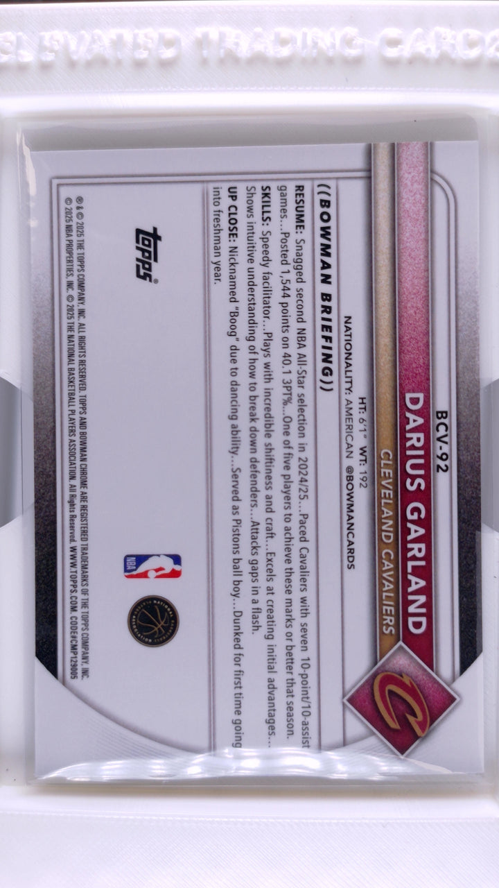 2025 Bowman Basketball Darius Garland 