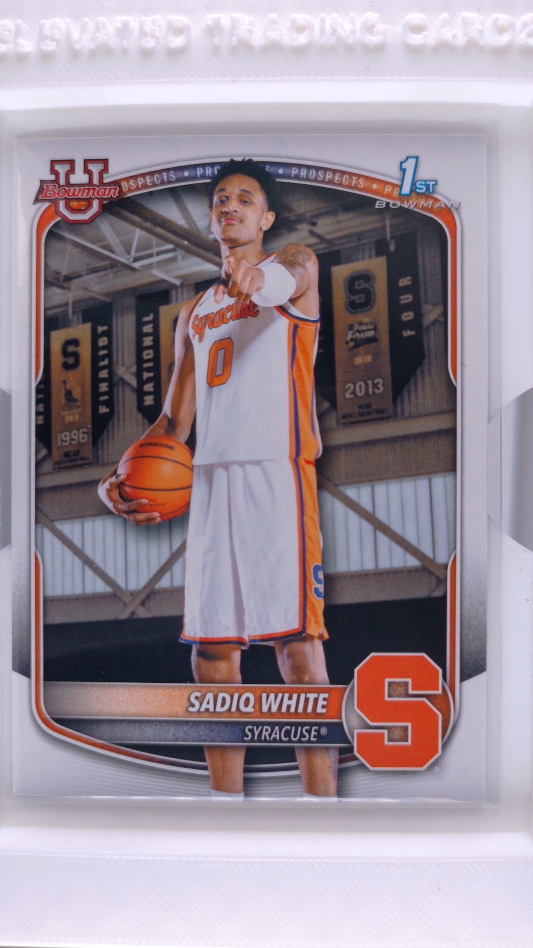 2025 Bowman Basketball Sadiq White 