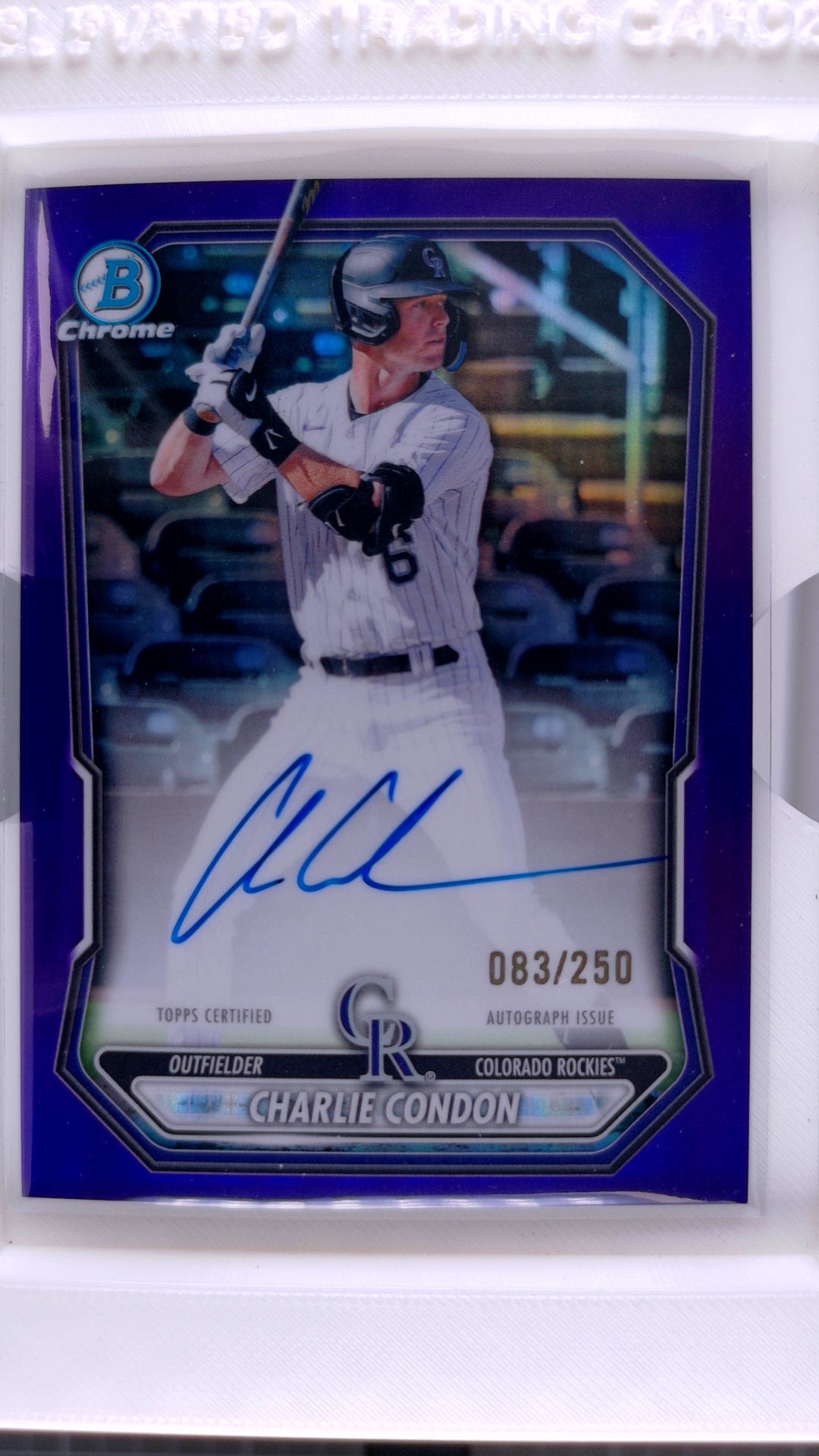 2026 Bowman Baseball Charlie Condon 