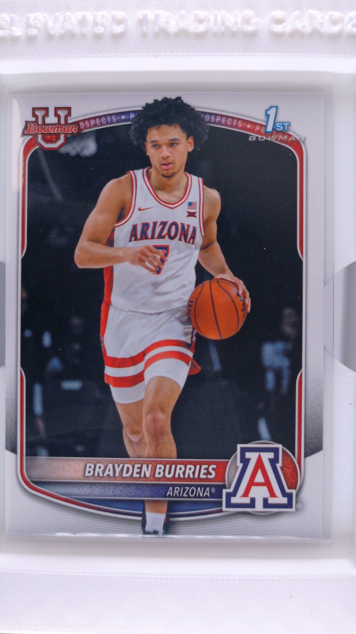 2025 Bowman Basketball Brayden Burries 