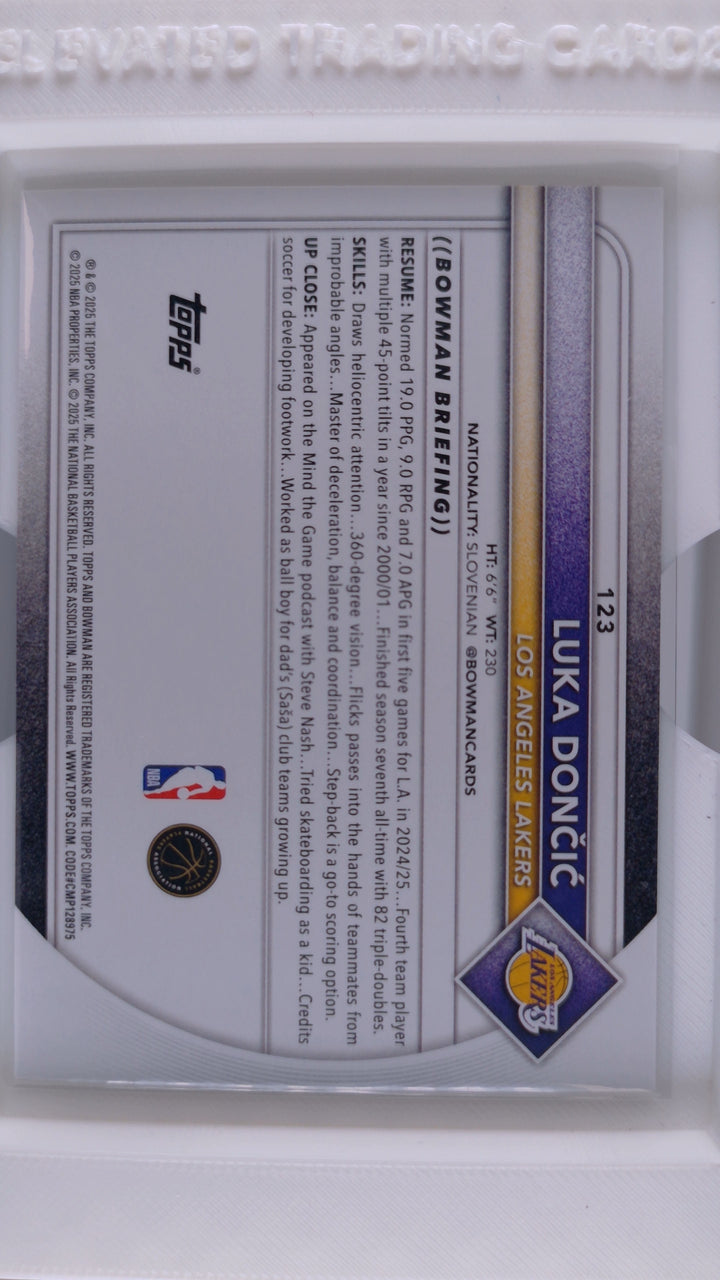 2025 Bowman Basketball Luka Dončić 