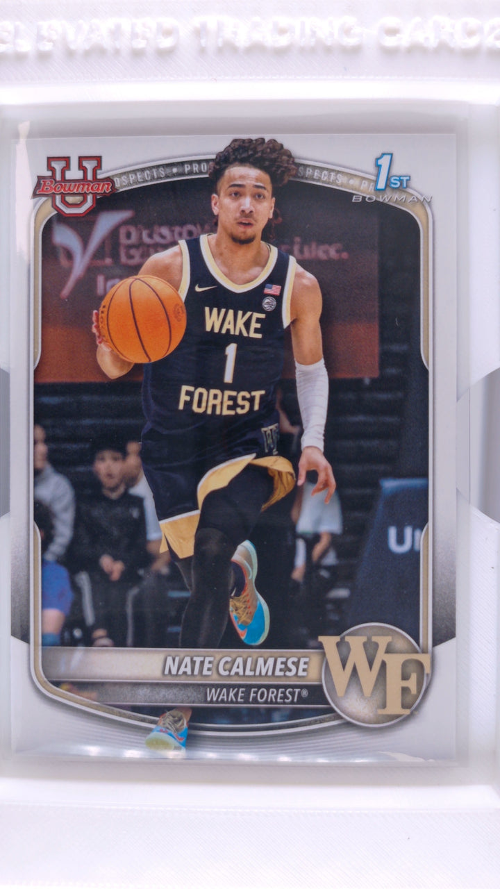 2025 Bowman Basketball Nate Calmese 
