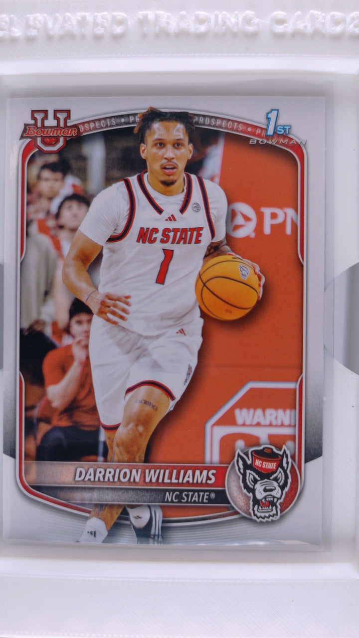2025 Bowman Basketball Darrion Williams 