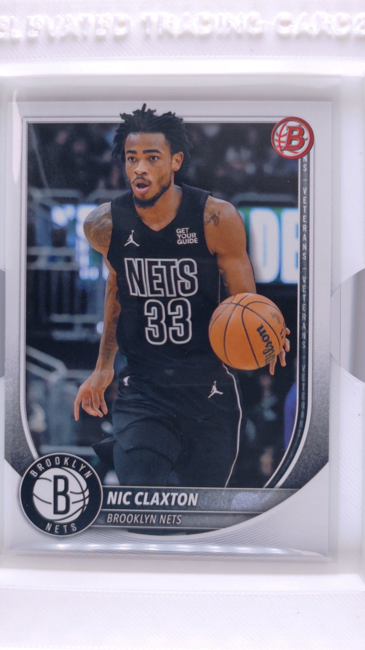 2025 Bowman Basketball Nic Claxton 