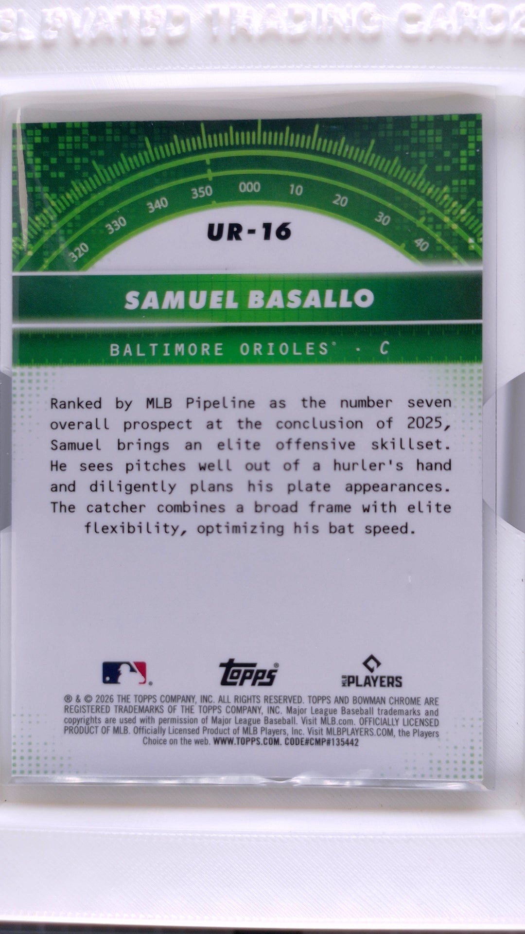 2026 Bowman Baseball Samuel Basallo 