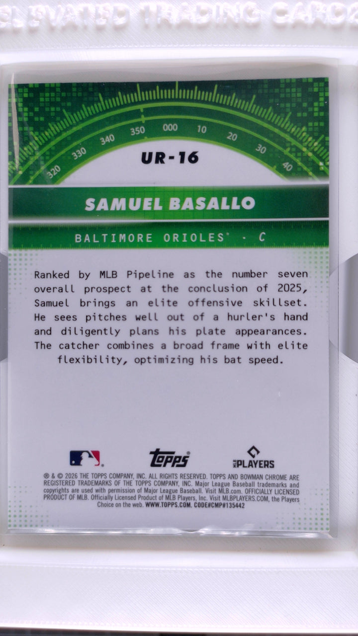 2026 Bowman Baseball Samuel Basallo 
