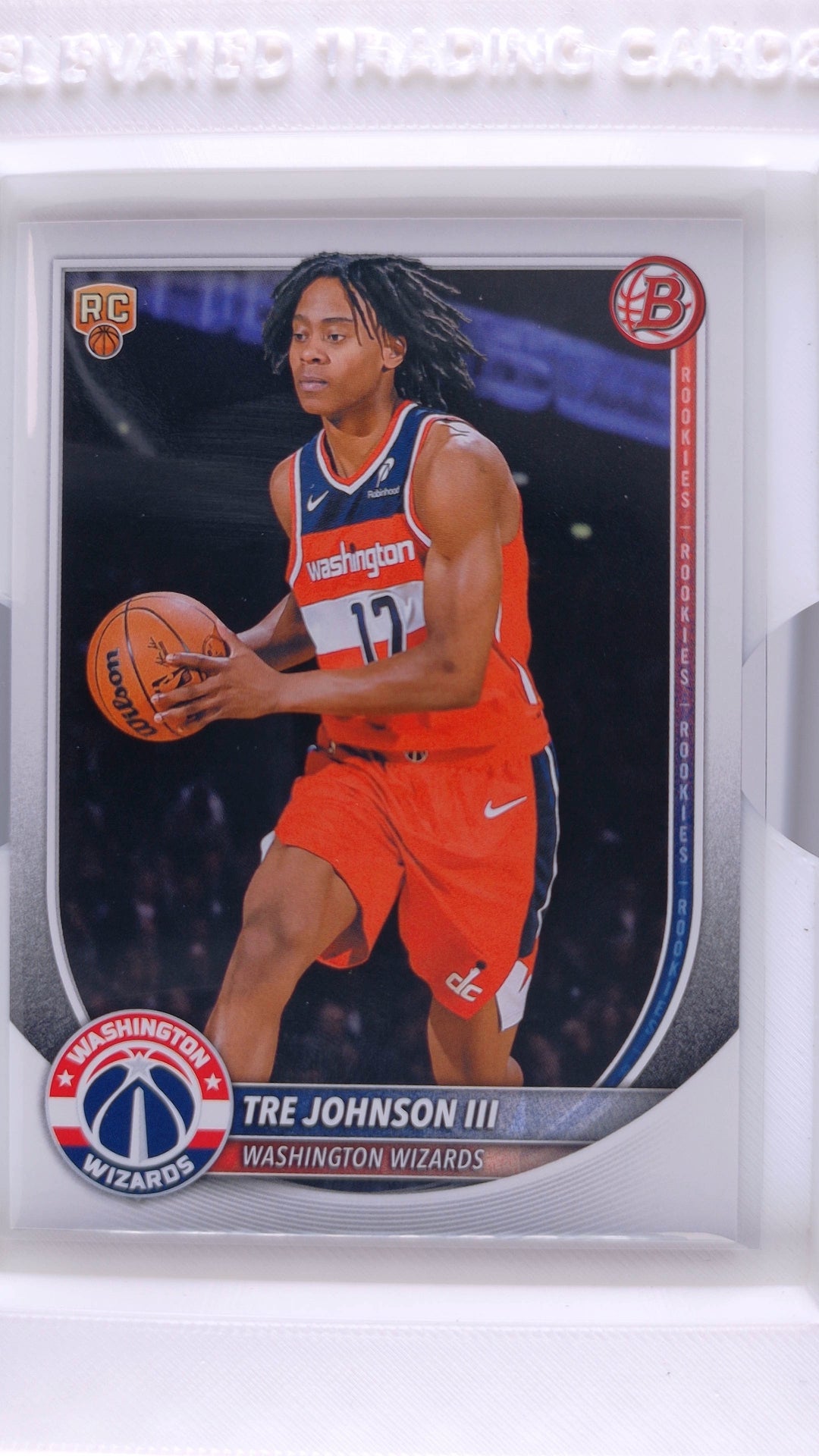 2025 Bowman Basketball Tre Johnson III 
