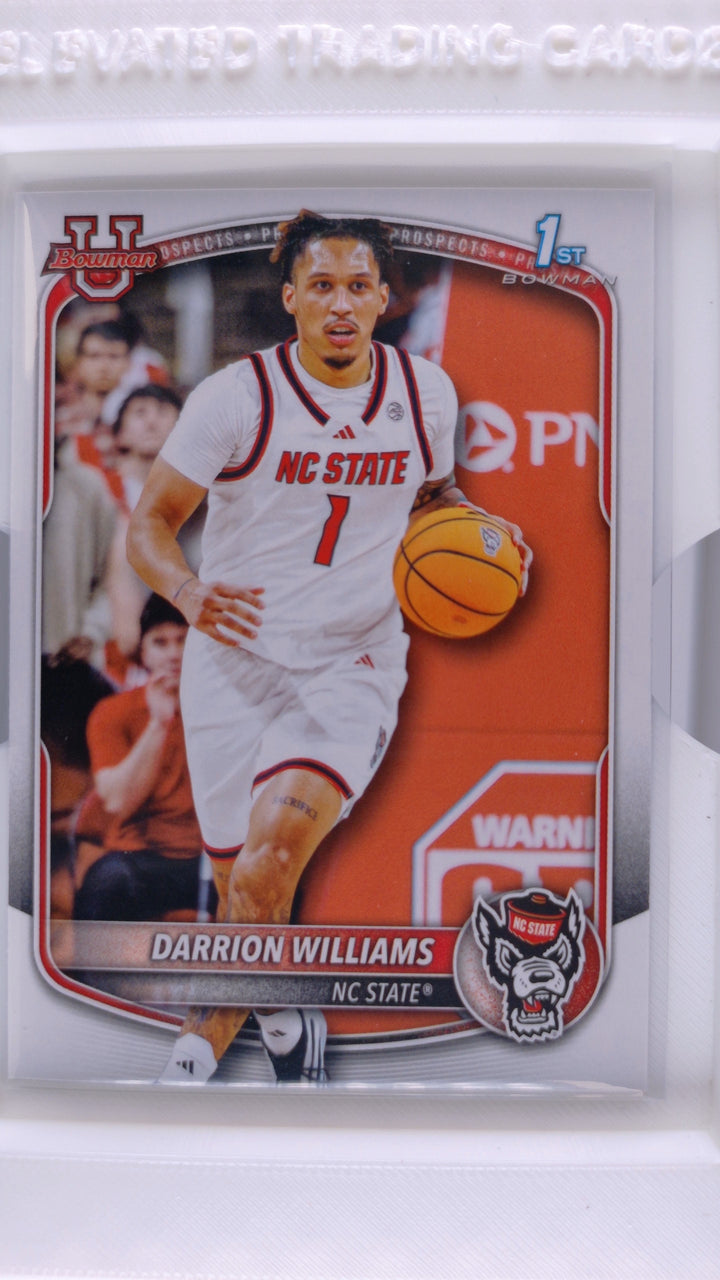 2025 Bowman Basketball Darrion Williams 