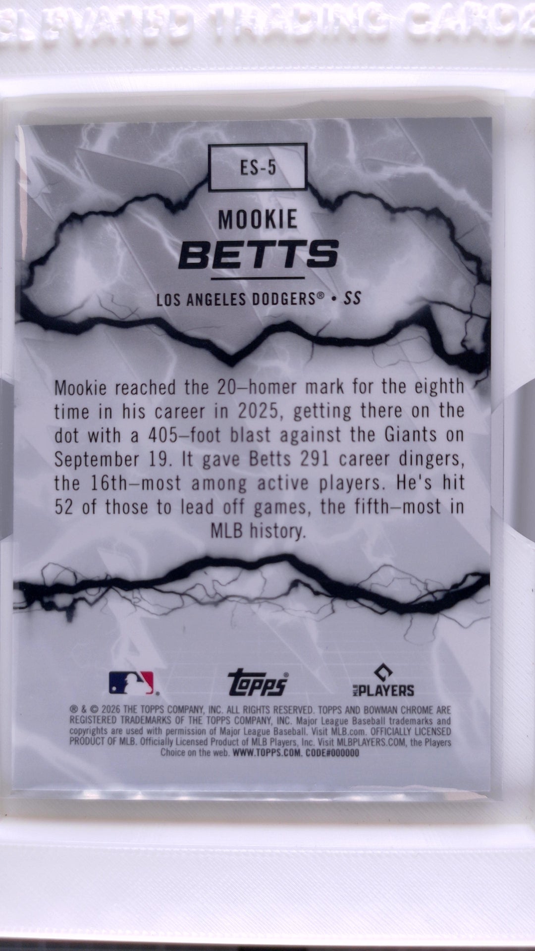 2026 Bowman Baseball Mookie Betts 
