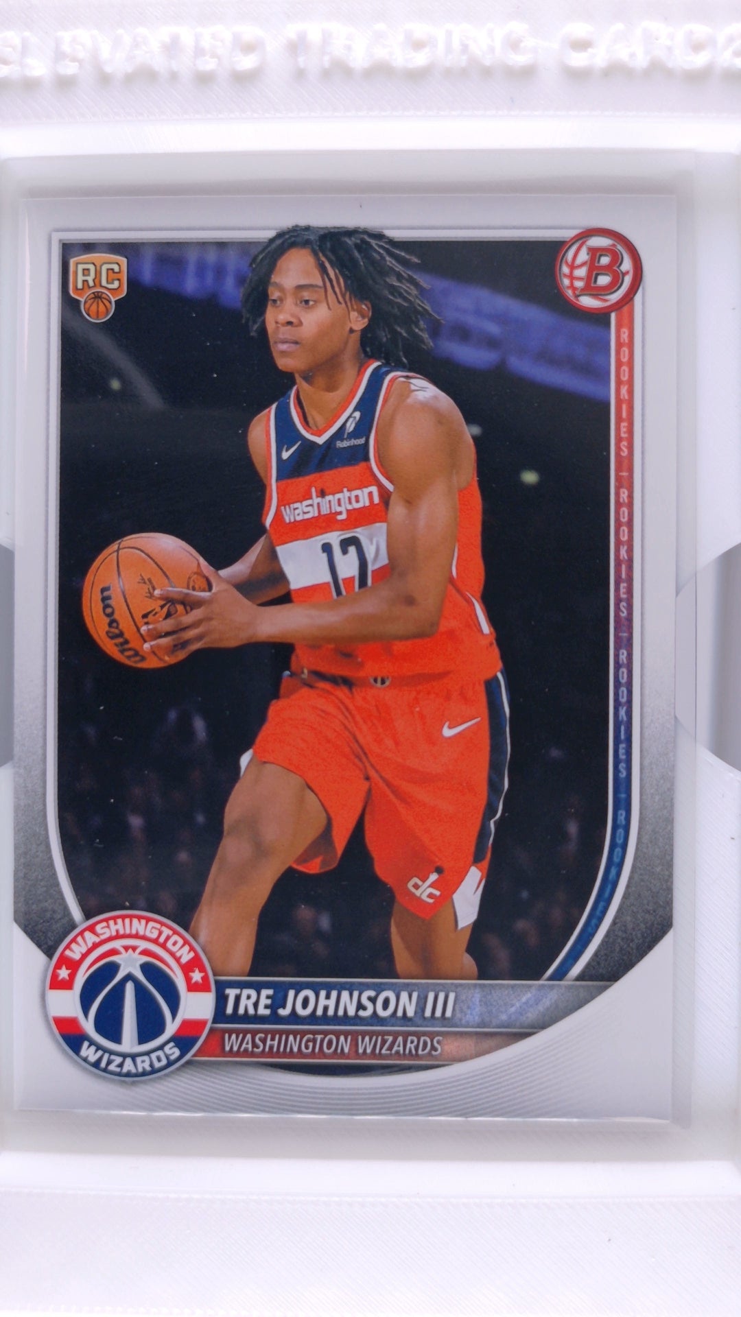 2025 Bowman Basketball Tre Johnson III 