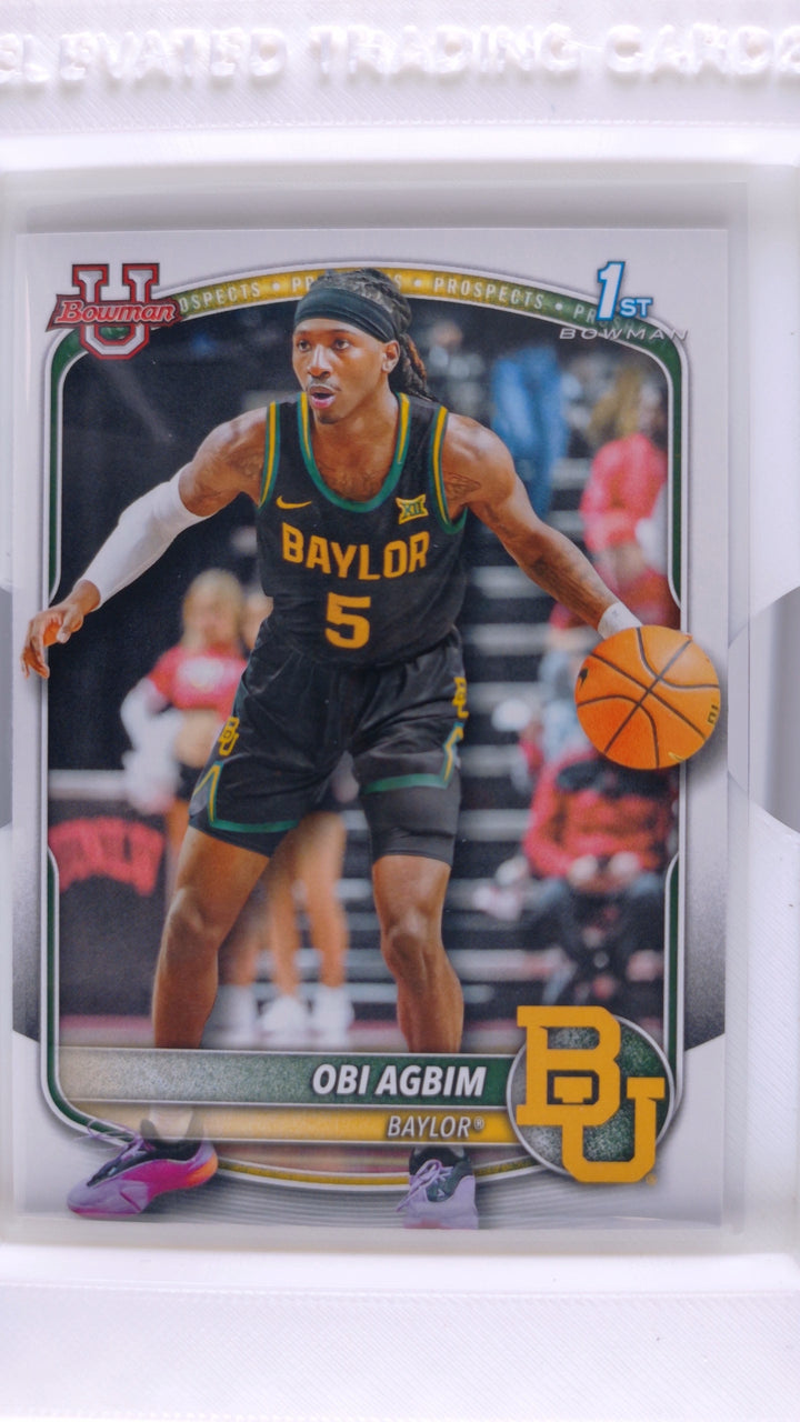 2025 Bowman Basketball Obi Agbim 