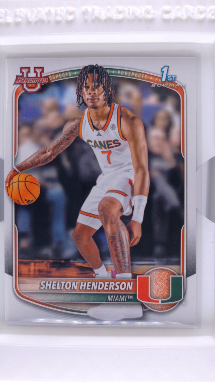 2025 Bowman Basketball Shelton Henderson 