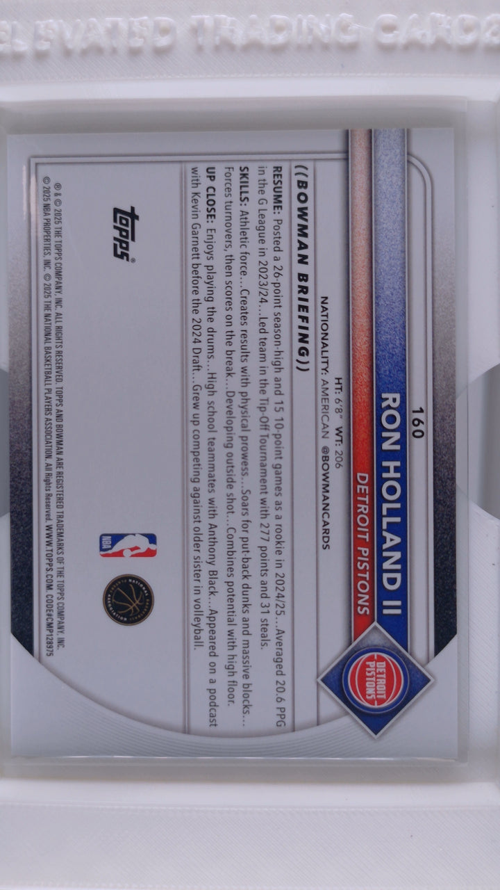 2025 Bowman Basketball Ron Holland II 