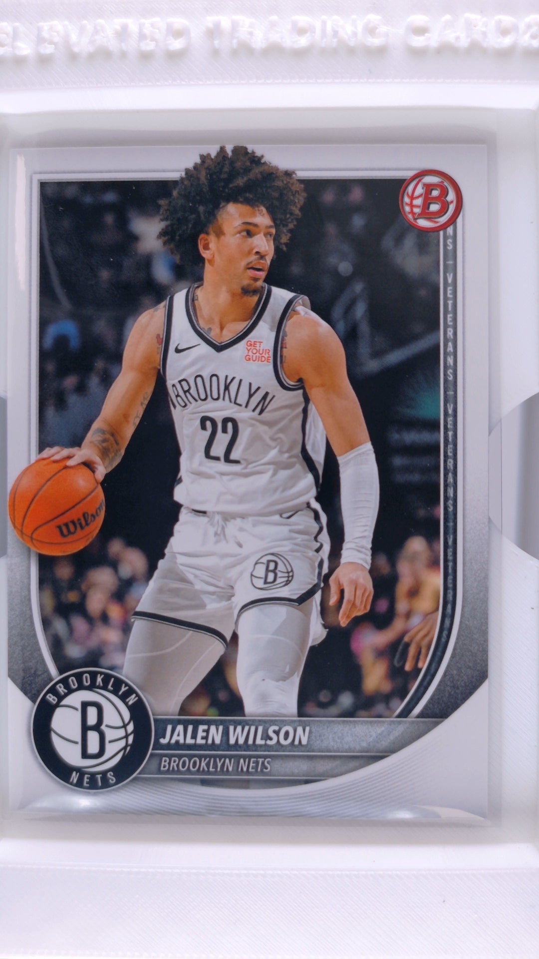 2025 Bowman Basketball Jalen Wilson 