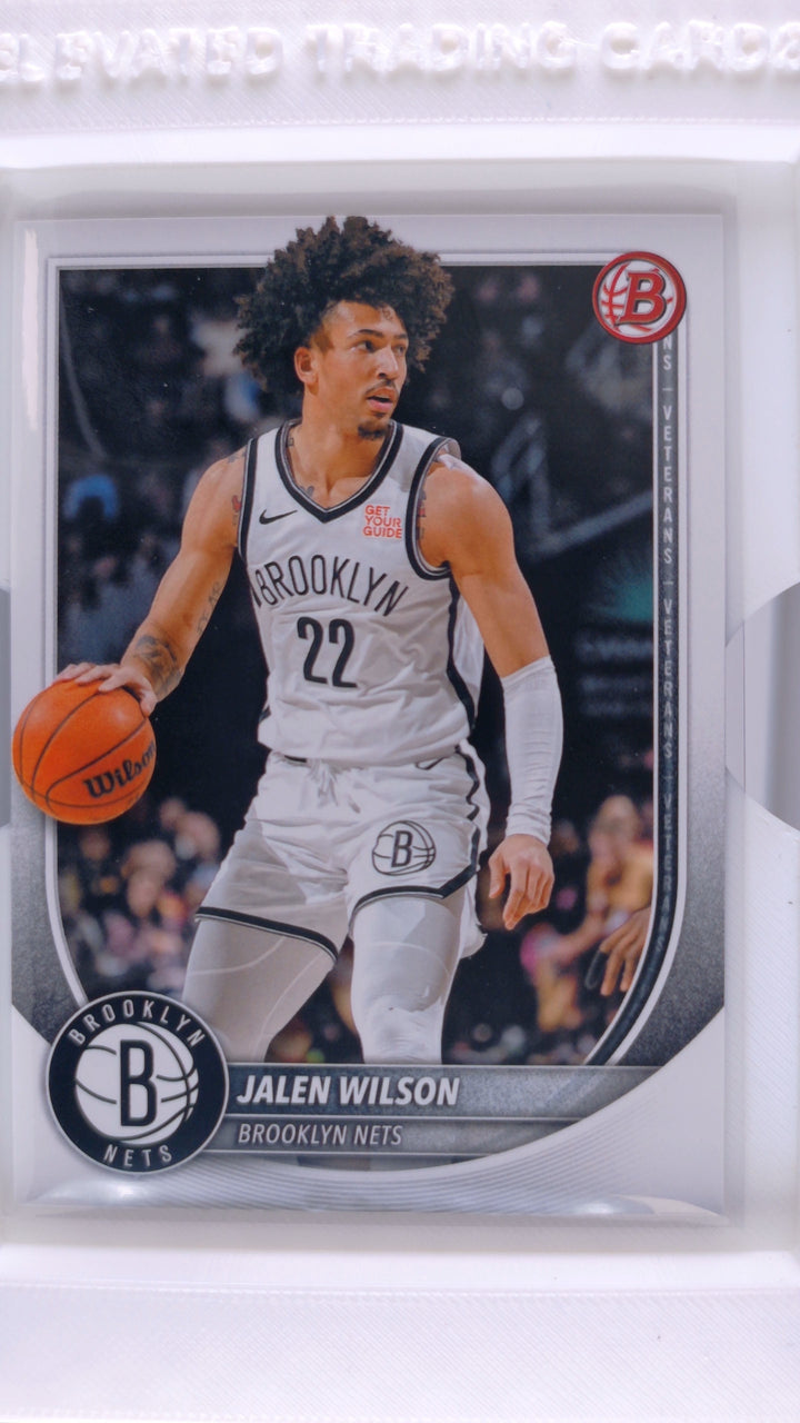 2025 Bowman Basketball Jalen Wilson 
