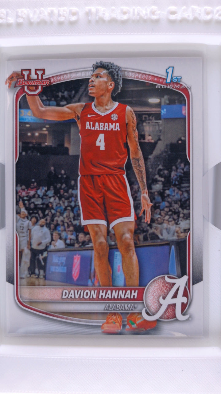 2025 Bowman Basketball Davion Hannah 