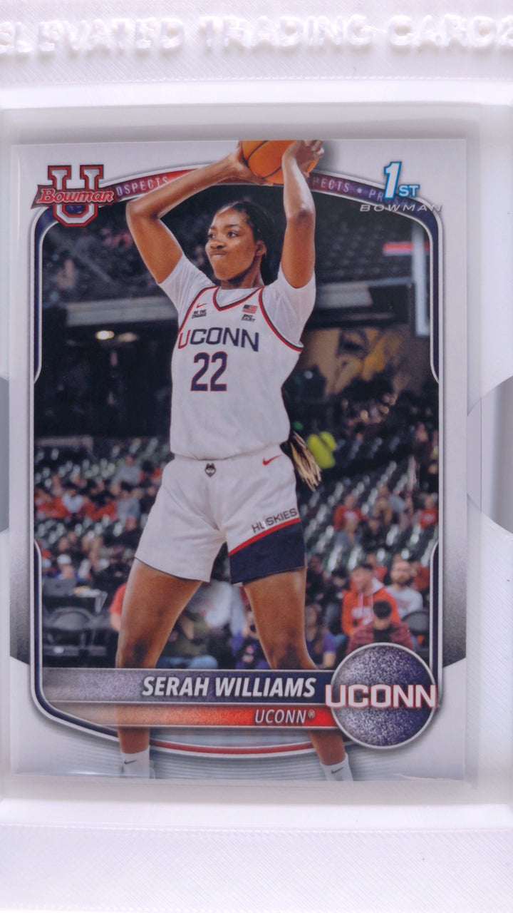 2025 Bowman Basketball Serah Williams #BPP-31 Paper Prospects — Front