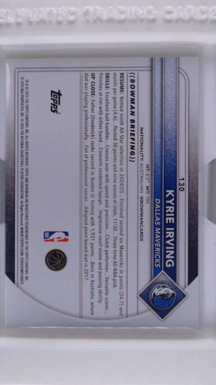 2025 Bowman Basketball Kyrie Irving 