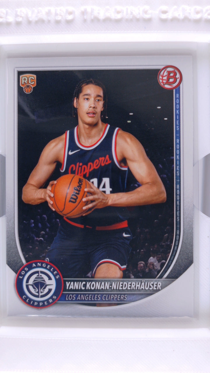 2025 Bowman Basketball Yanic Konan-Niederhäuser #30 RC — Front