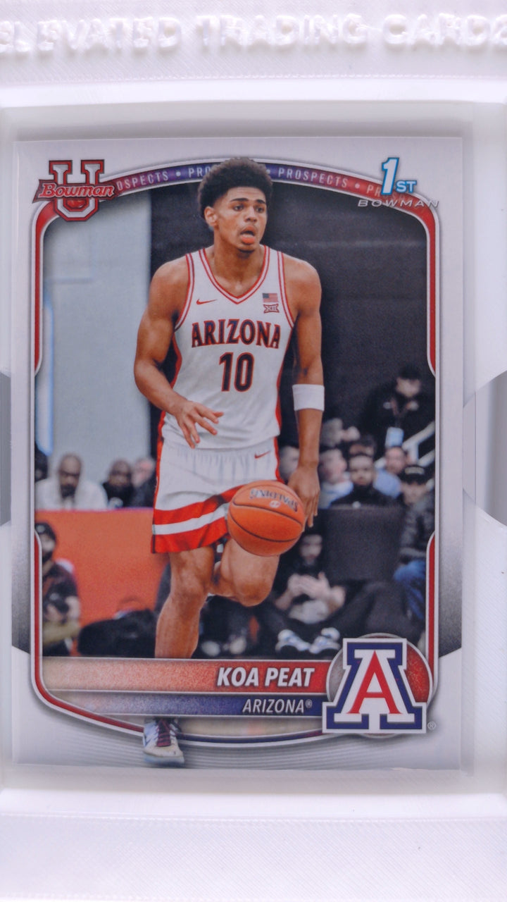 2025 Bowman Basketball Koa Peat #BPP-3 Paper Prospects — Front