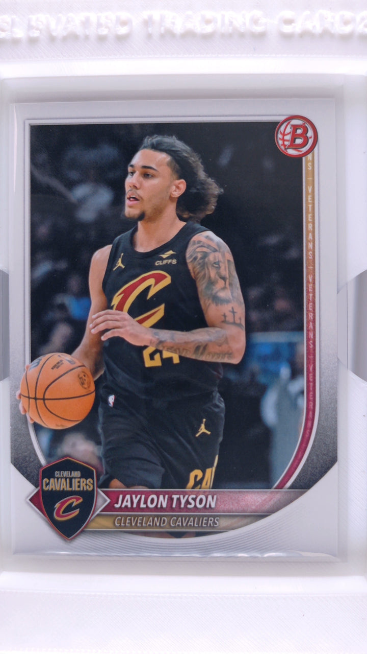 2025 Bowman Basketball Jaylon Tyson #173 — Front