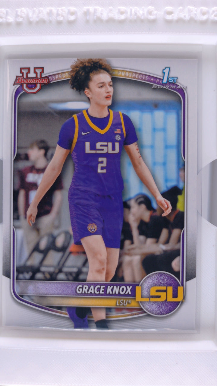 2025 Bowman Basketball Grace Knox #BPP-48 Paper Prospects — Front