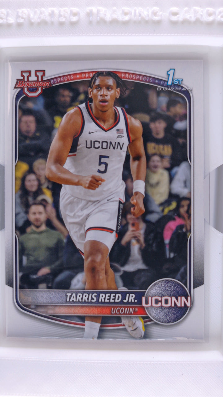 2025 Bowman Basketball Tarris Reed Jr. #BPP-42 Paper Prospects — Front
