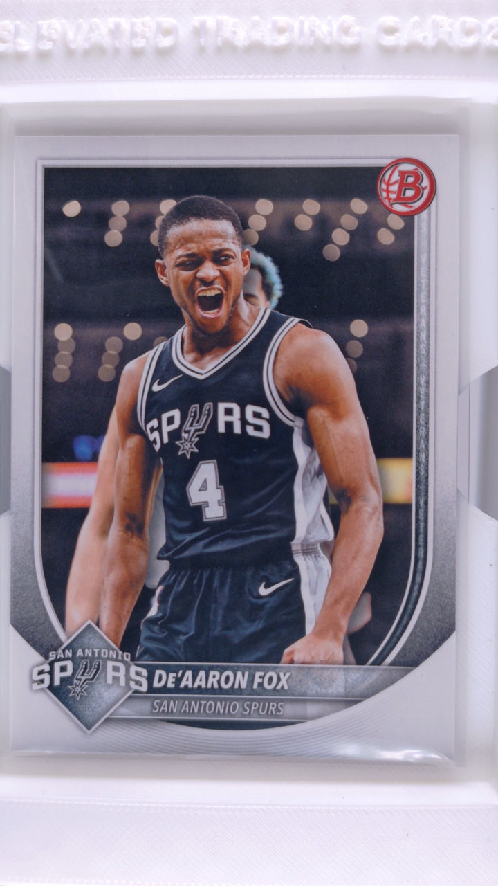 2025 Bowman Basketball De’Aaron Fox #144 — Front