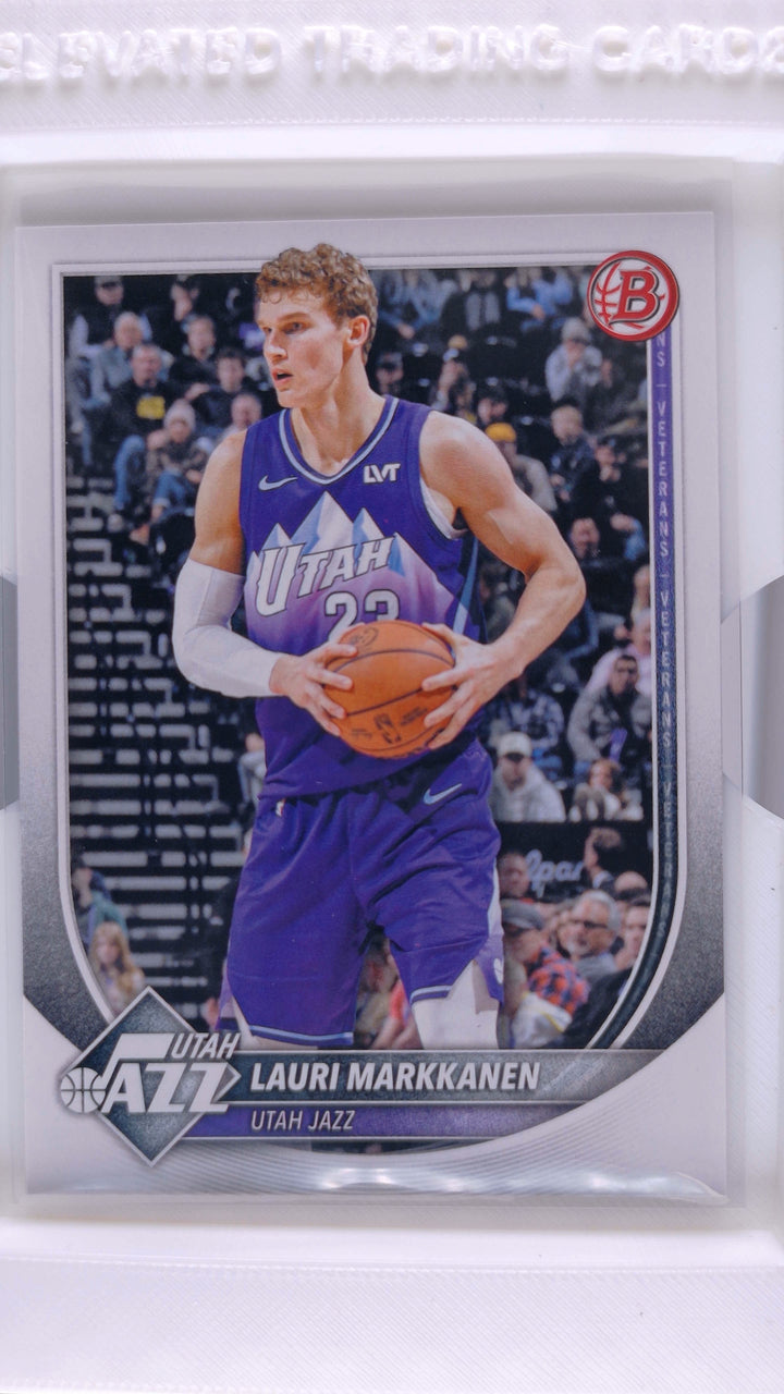 2025 Bowman Basketball Lauri Markkanen #112 — Front