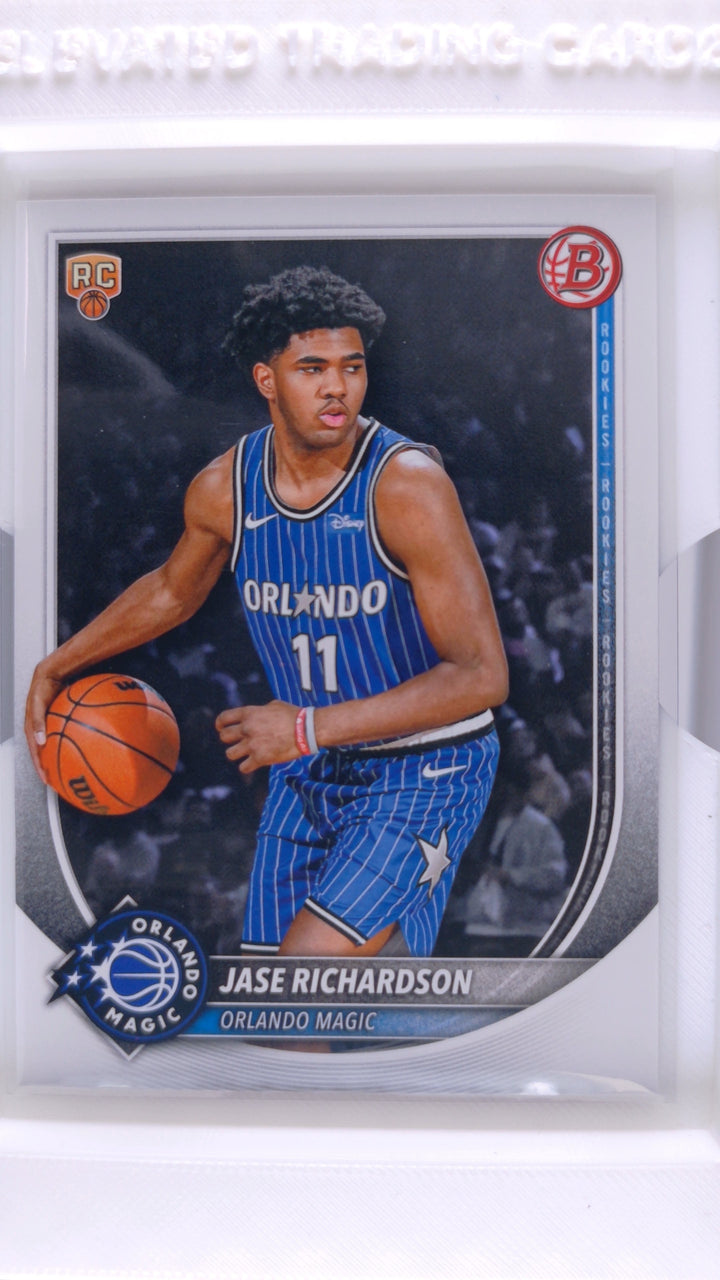 2025 Bowman Basketball Jase Richardson #25 RC — Front